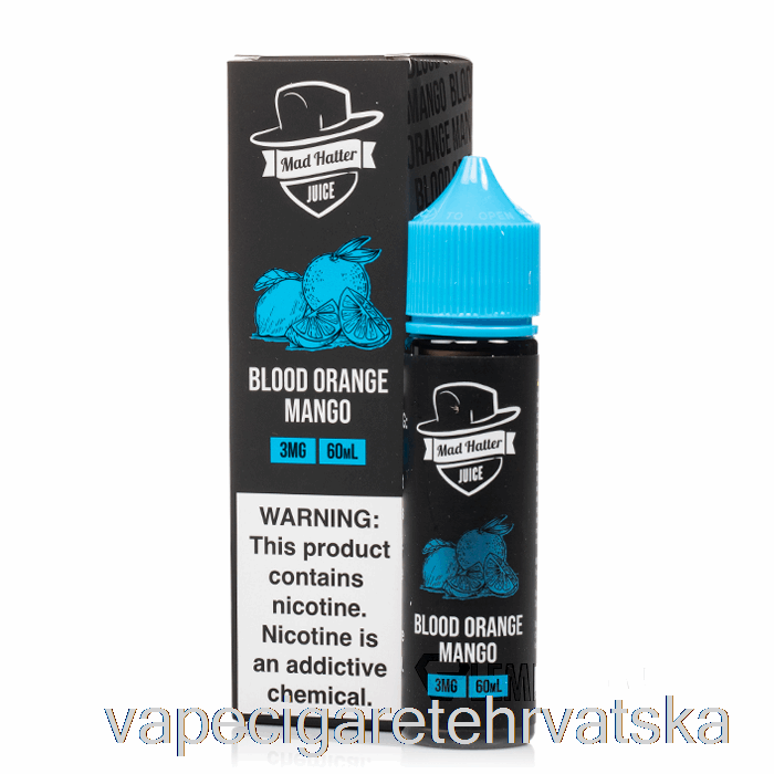 Vape Cigarete Crvena Naranča Mango - Ludi šeširdžija - 60ml 3mg